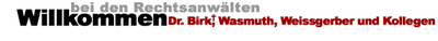 Anwaltskanzlei Wasmuth, Weißgerber, Käppele, Dr
